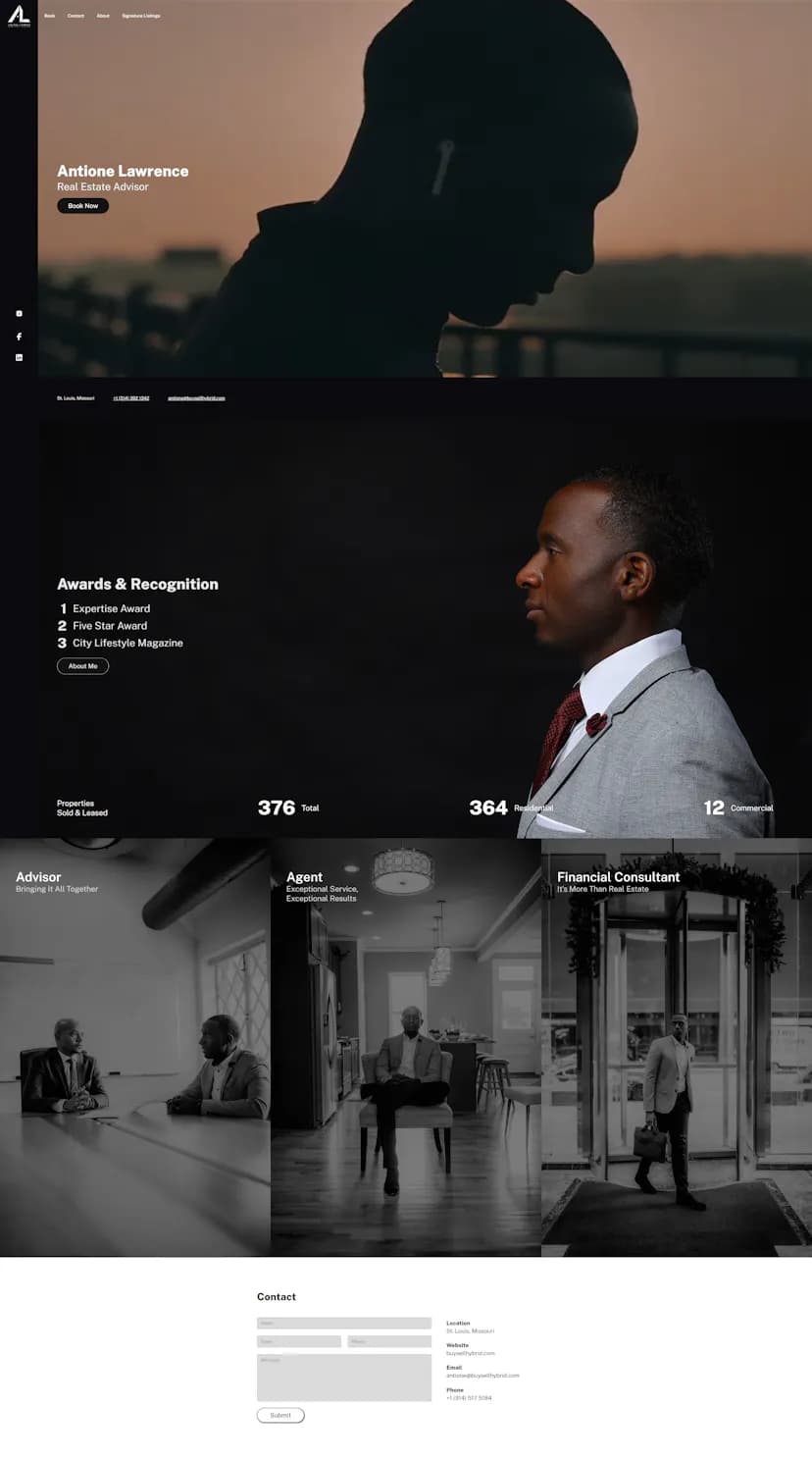 Antoine Advisor Site Thumbnail